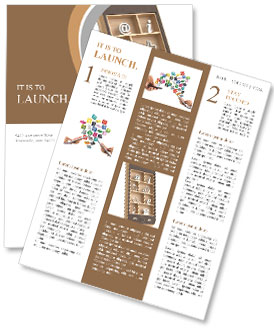 Smartphone button Newsletter Template