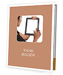 Modern business woman Presentation Folder