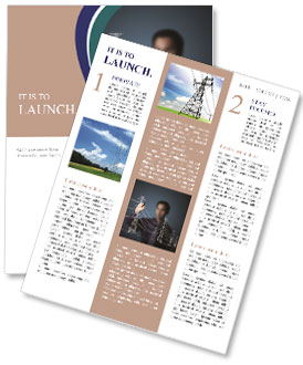 Power line Newsletter Template