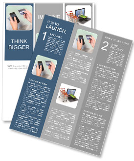 Nakupování s chytrý telefon a kreditní karty Newsletter