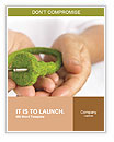Green Electricity in the hands of Word Template