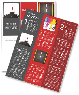 Draw the road Newsletter Template