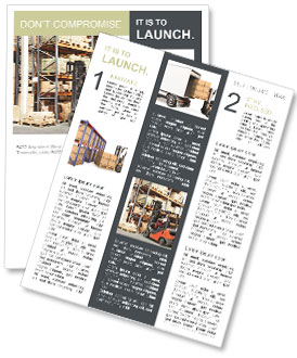 Forklifts in stock Newsletter Template