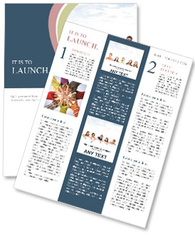 Friends Newsletter Template