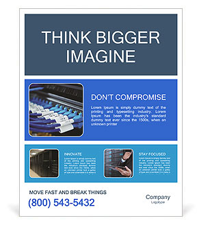 Sound wiring Poster Template