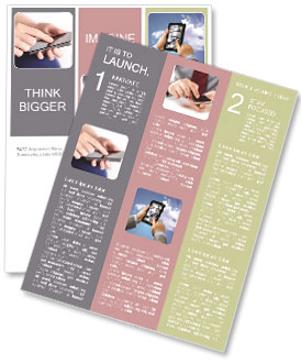 The tablet Newsletter Template