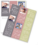 The tablet Newsletter Template