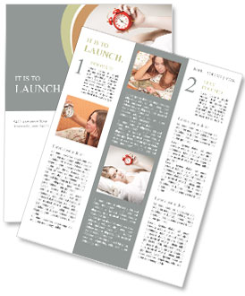 Wake up Newsletter Template