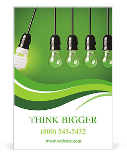 Energy-saving technologies Ad Template