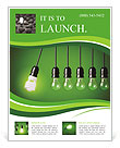 Energy-saving technologies Flyer Template