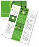 Energy-saving technologies Newsletter Template