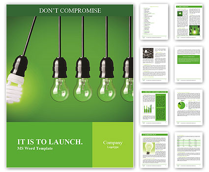 Energy-saving technologies Word Template
