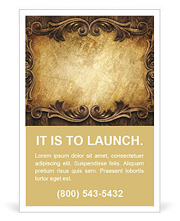 Classic ornament Ad Template