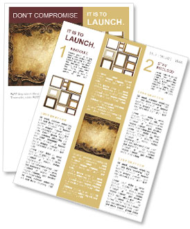 Classic ornament Newsletter Template