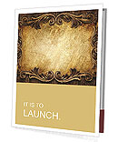 Classic ornament Presentation Folder