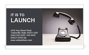 Pick up Business Card Template