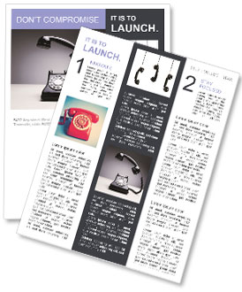 Pick up Newsletter Template