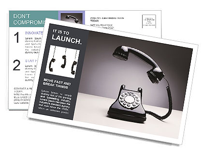 Pick up Postcard Template