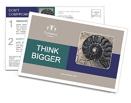 Skeleton snails Postcard Template