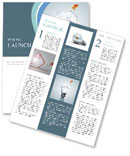 Goldfish in light bulb dabble Newsletter Template