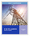 Very high high-voltage tower Word Template