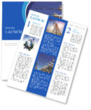 Power lines Newsletter Template