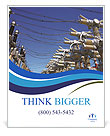 Power lines Poster Template