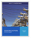 Power lines Word Template