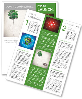 Keeping the energy we save nature Newsletter Template