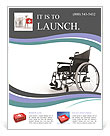 The wheelchair Flyer Template