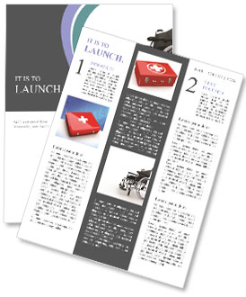 The wheelchair Newsletter Template