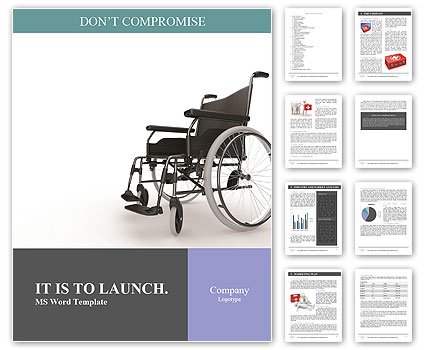 The wheelchair Word Template
