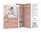 Dr. accompanies the patient to scan Brochure Template