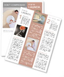 Dr. accompanies the patient to scan Newsletter Template
