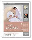 Dr. accompanies the patient to scan Poster Template