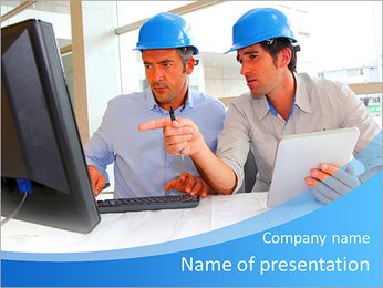 Builders to develop a plan PowerPoint Template