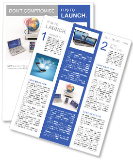 Apparatus for receiving and transmitting information Newsletter Template