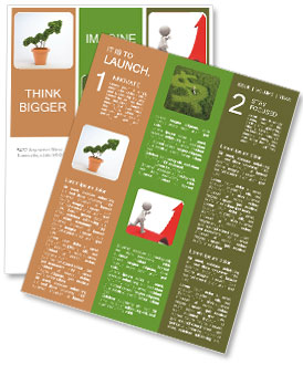 Arrow growth indicators as a natural phenomenon Newsletter Template