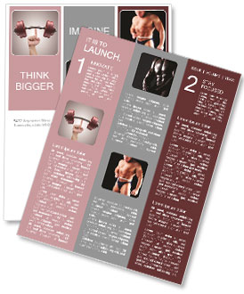 Finger hålla en hantel Nyhetssändning