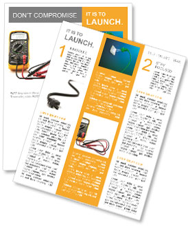 A device for measuring voltage Newsletter Template