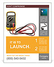 A device for measuring voltage Poster Template