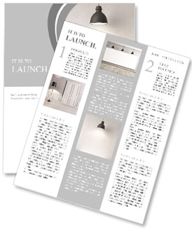 Old Lamp Newsletter Template