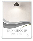 Old Lamp Poster Template