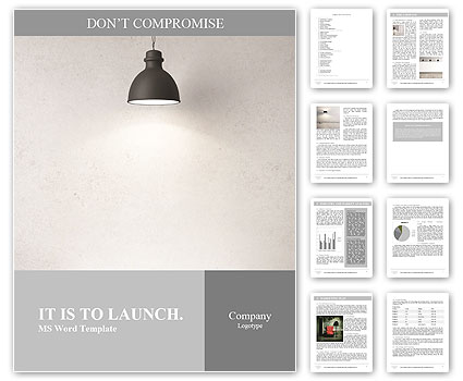 Old Lamp Word Template