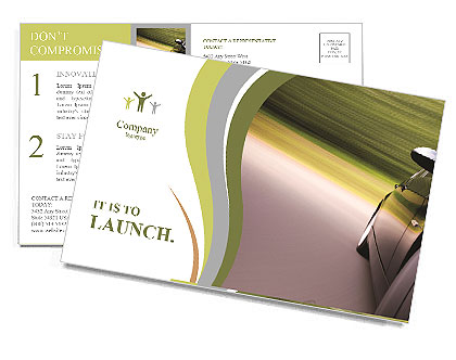 Speed &#8203;&#8203;precision power Postcard Template