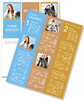 Despair girls from poverty Newsletter Template