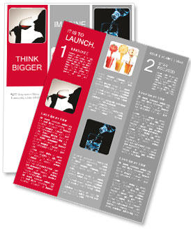 のグラスを保持男の絶妙な影 ニュースレター