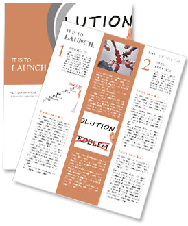 Writing solution and ignore problem Newsletter Template