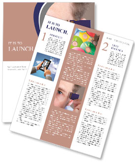 Inserting SD memory card into slot in human head concept for memory upgrade, forgetfulness or comput Newsletter Template