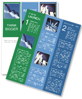 Visualizing Financial Statistics With Diagrams Newsletter Template